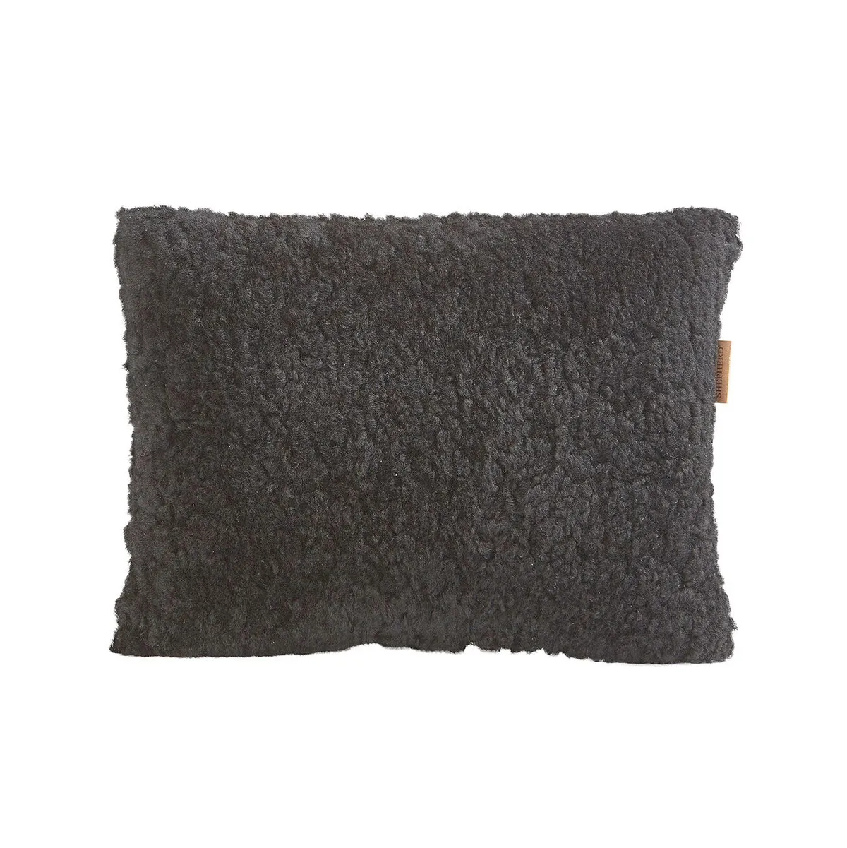 Shepherd of Sweden Shepherd Lina sheep skin cushion 40 x 30 cm concrete grey