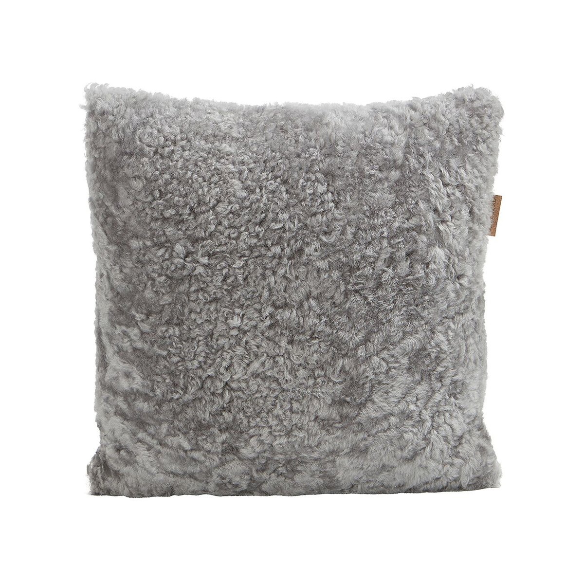 Shepherd of Sweden Shepherd Lina sheep skin cushion 40 x 40 cm graphite