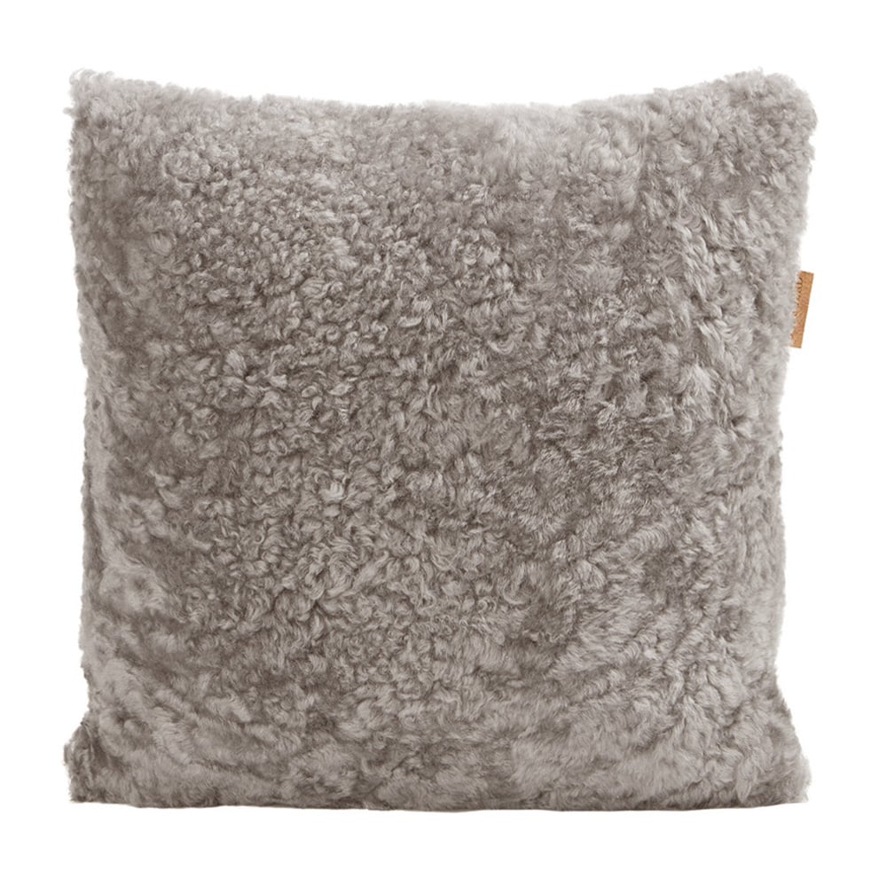 Shepherd of Sweden Shepherd Lina sheep skin cushion 40 x 40 cm stone