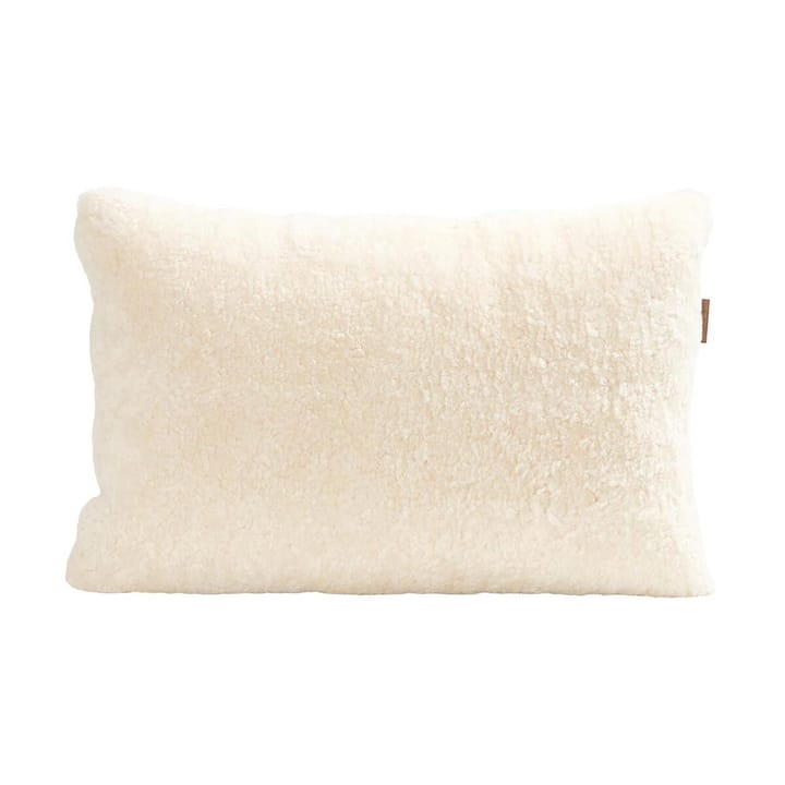 Shepherd Lina sheep skin cushion 60 x 40 cm - creme - Shepherd of Sweden