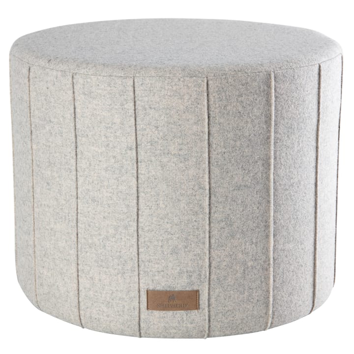 Shepherd pouf Anja 40x50 cm - creme (beige) - Shepherd of Sweden