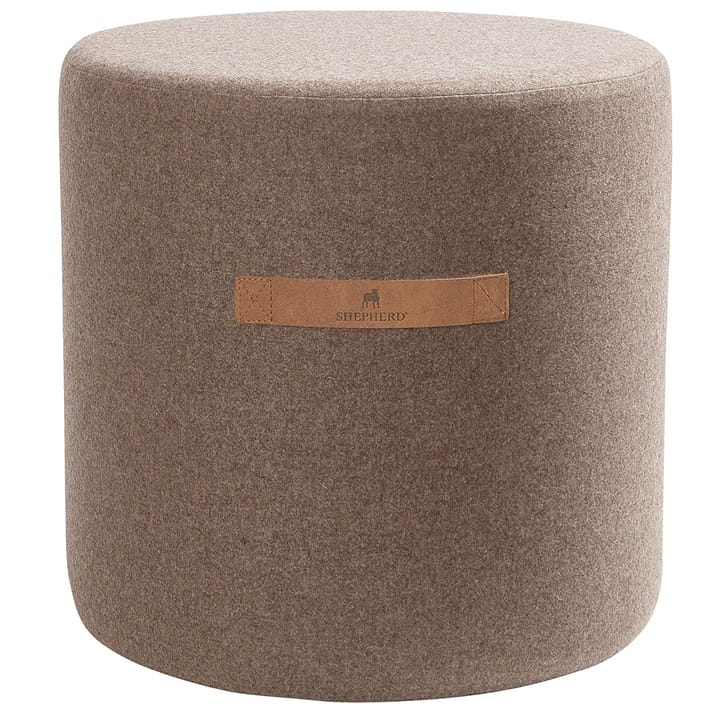 Shepherd sit pouf Sara 40 cm - cappuccino - Shepherd of Sweden