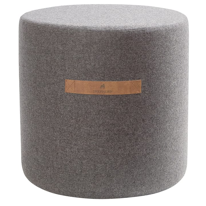 Shepherd sit pouf Sara 40 cm - granite - Shepherd of Sweden