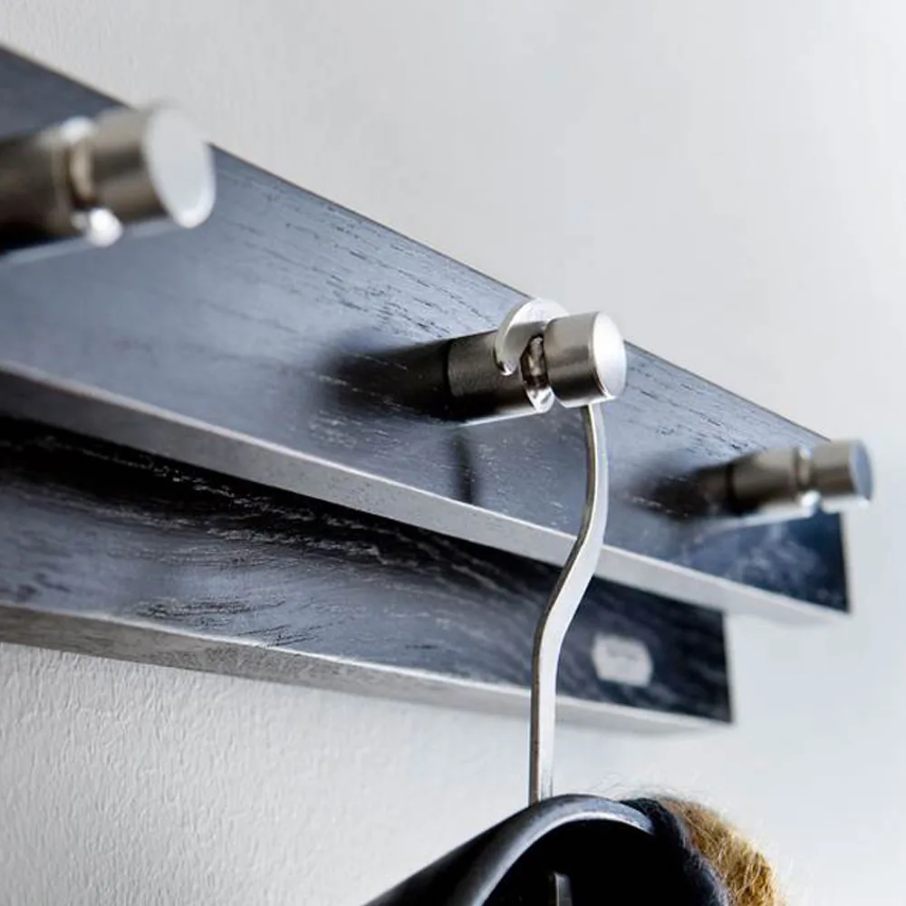 Cutter coat rack, Oak, 7 knobs Skagerak