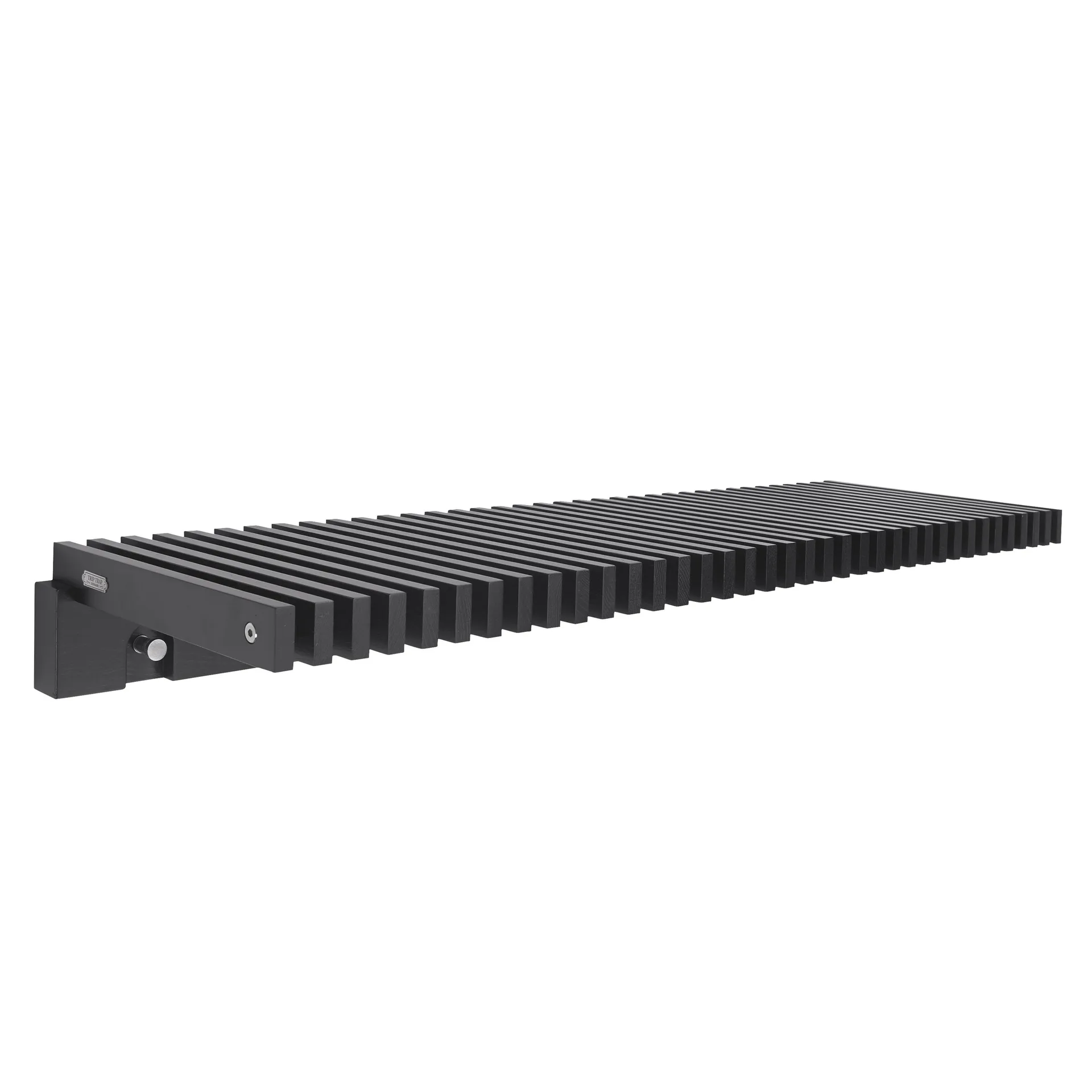 Cutter hat rack, Black lacquered oak Skagerak