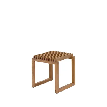 Cutter stool - Teak - Skagerak