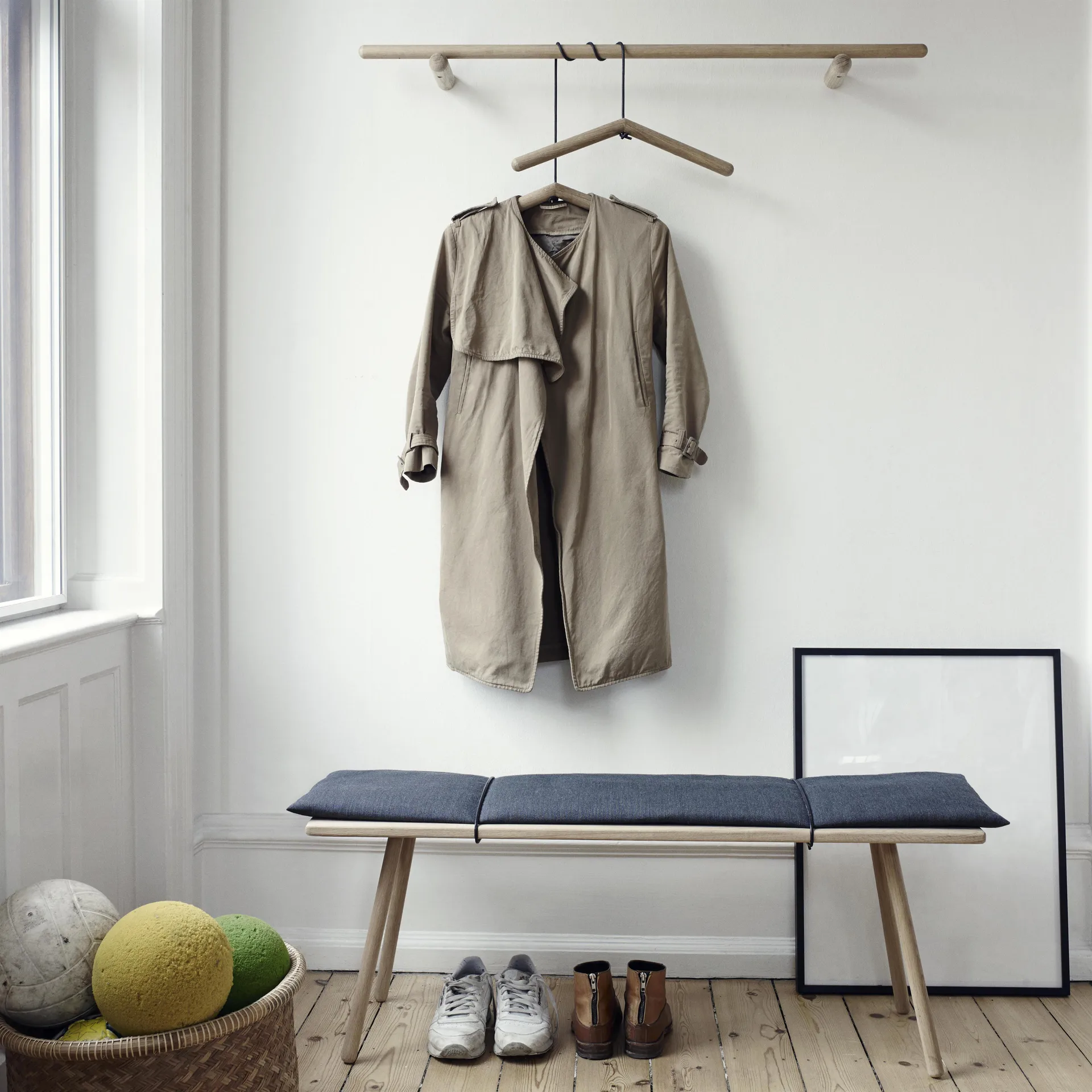 Georg bench, Oak Skagerak