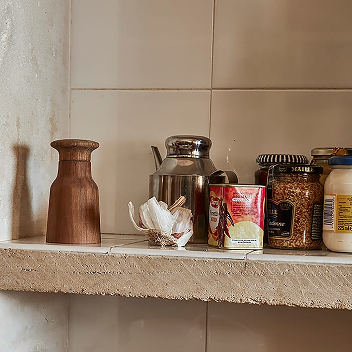 Hammer salt- and pepper mill, oiled teak Skagerak
