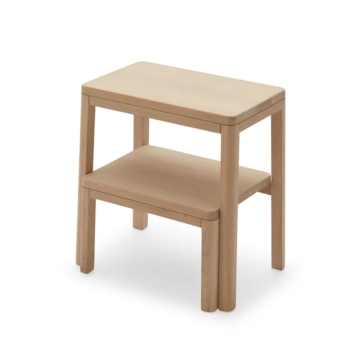 Noboru step ladder stool - Oak - Skagerak