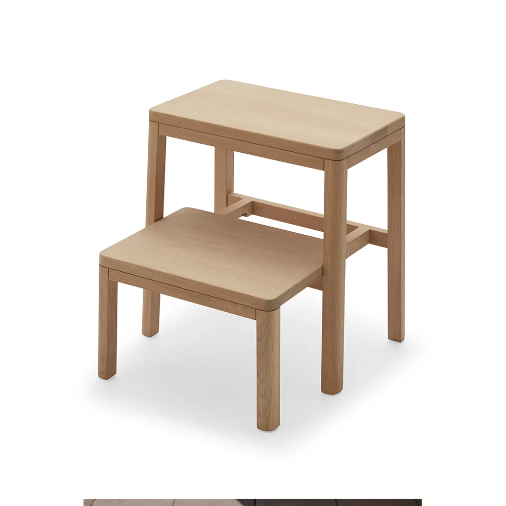 Noboru step ladder stool, Oak Skagerak