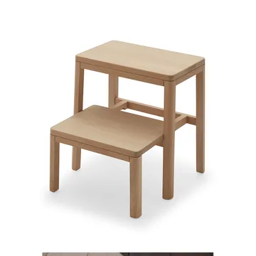 Noboru step ladder stool - Oak - Skagerak