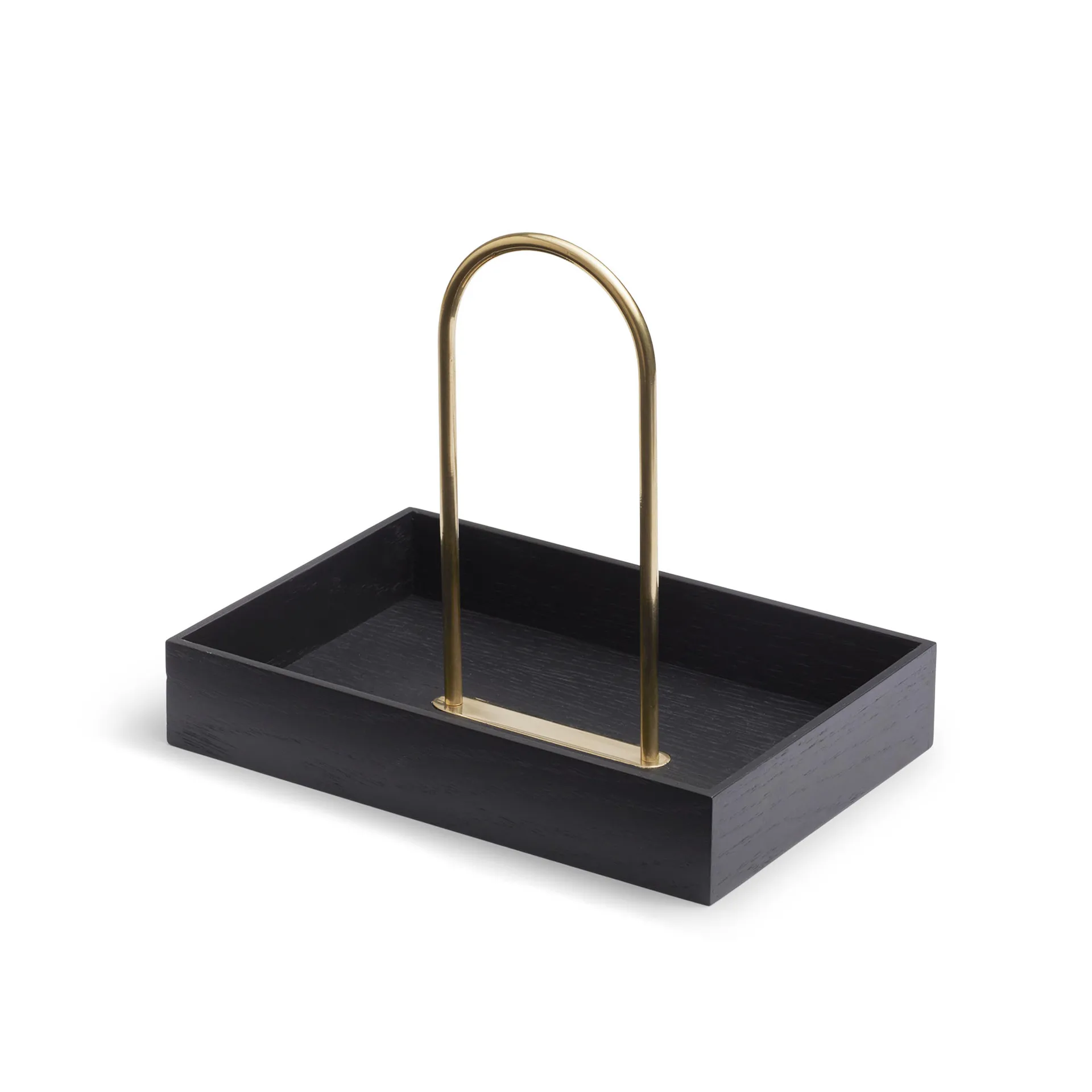 Norr box, black-stained oak Skagerak