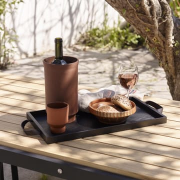 Norr tray 21x35cm - black glazed oak - Skagerak