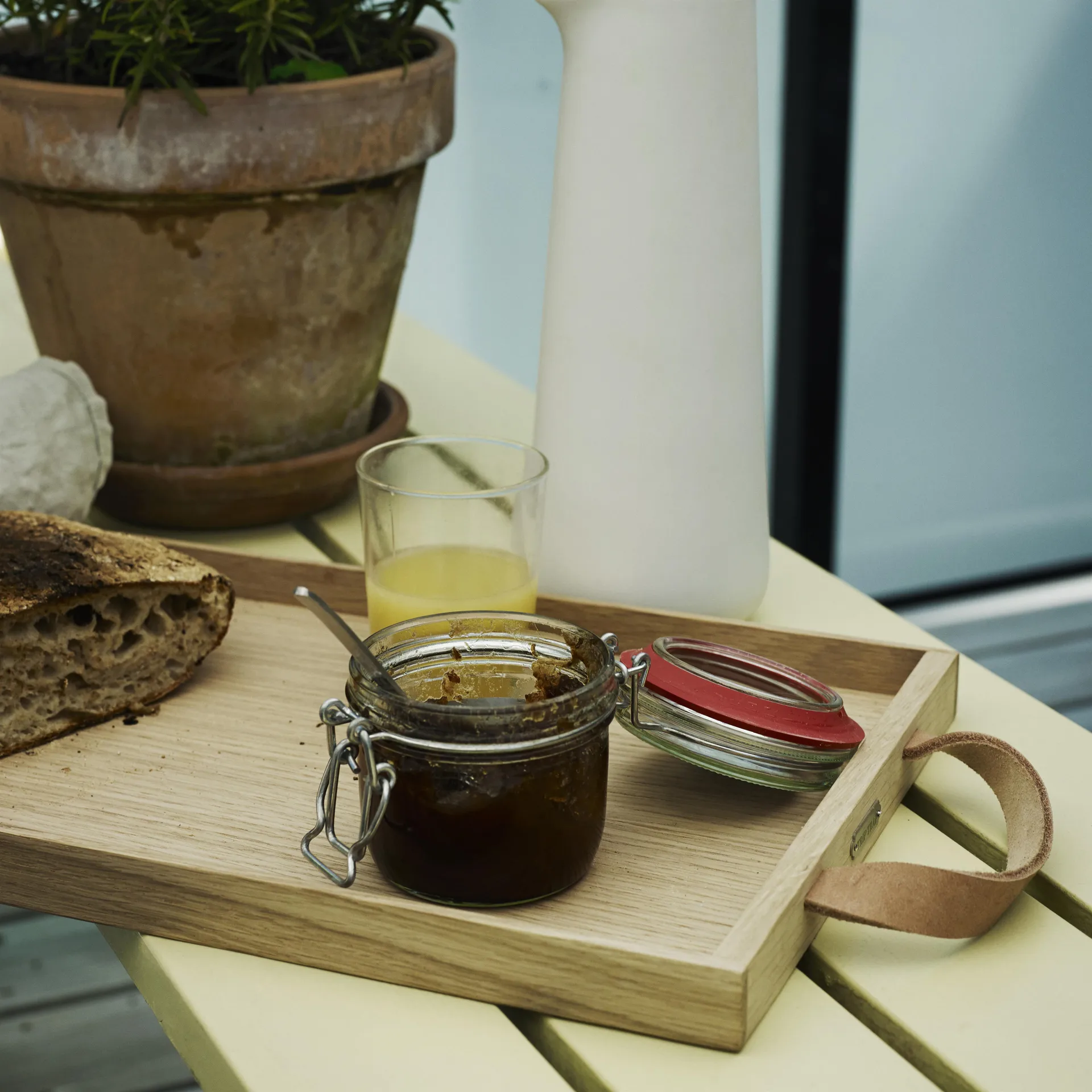 Norr tray, oak Skagerak