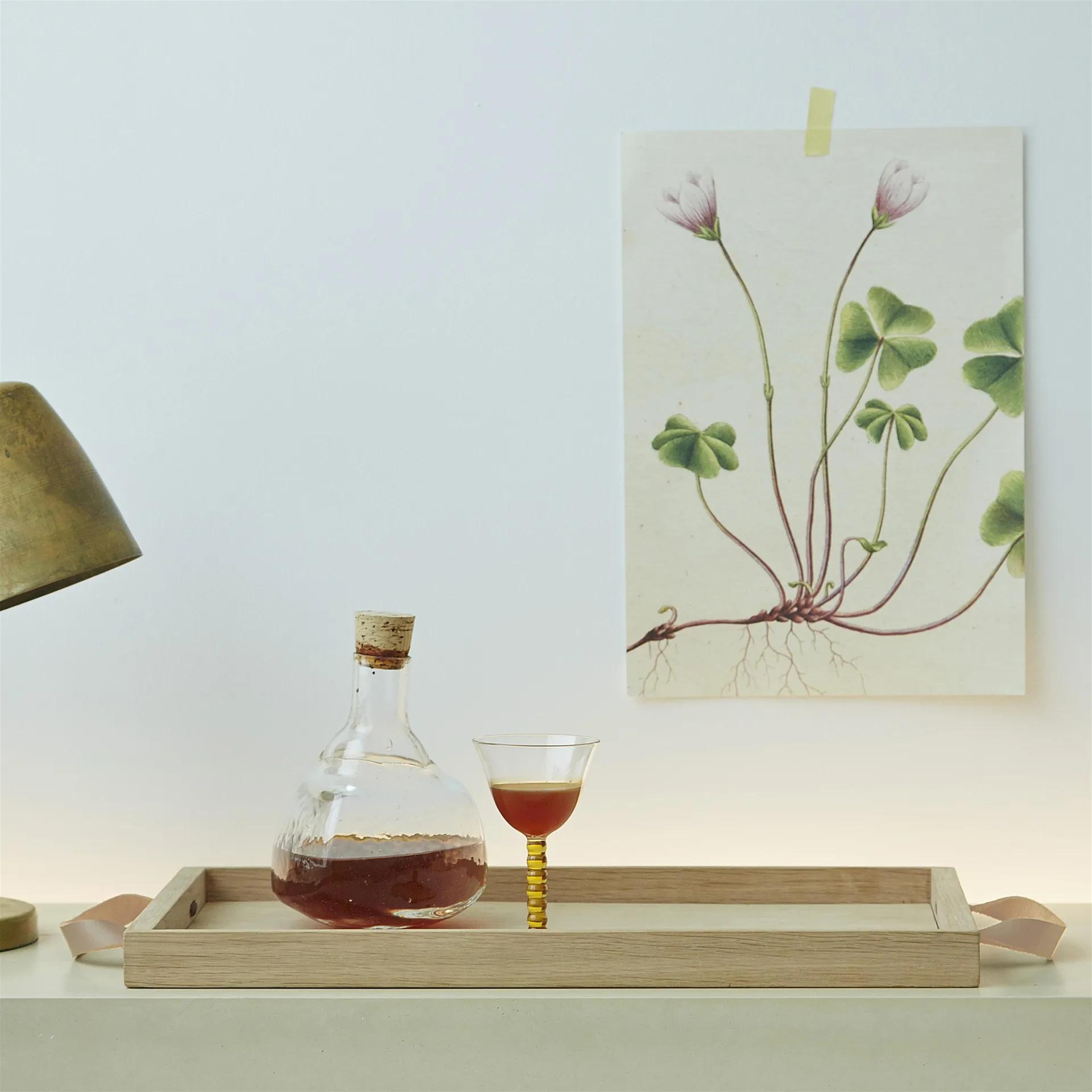 Norr tray, oak Skagerak