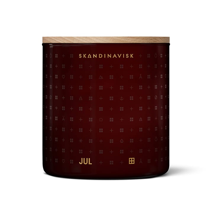 Christmas candle, 400g Skandinavisk