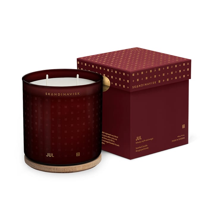 Christmas candle, 400g Skandinavisk