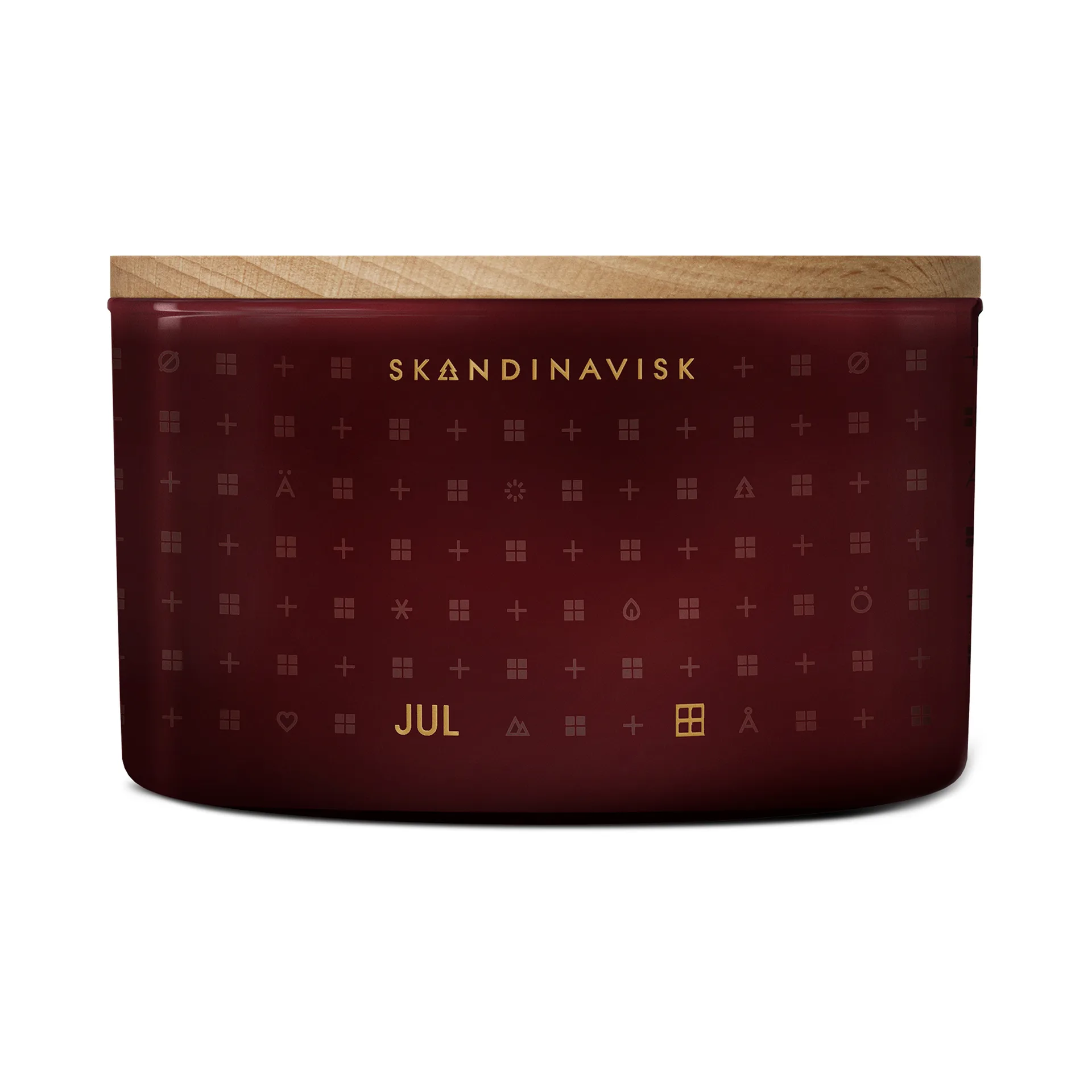 Christmas candle, 475g Skandinavisk