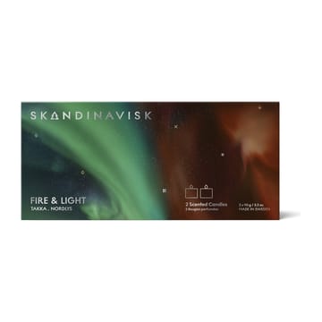 Fire & Light Mini candle gift set 2 pieces - 2x90g - Skandinavisk