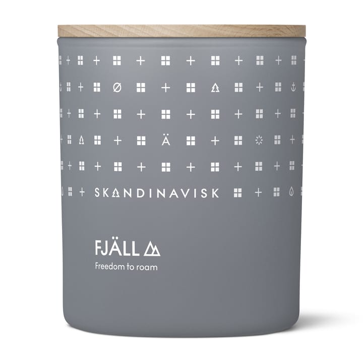 Fjäll scented candle with lid - 200g - Skandinavisk