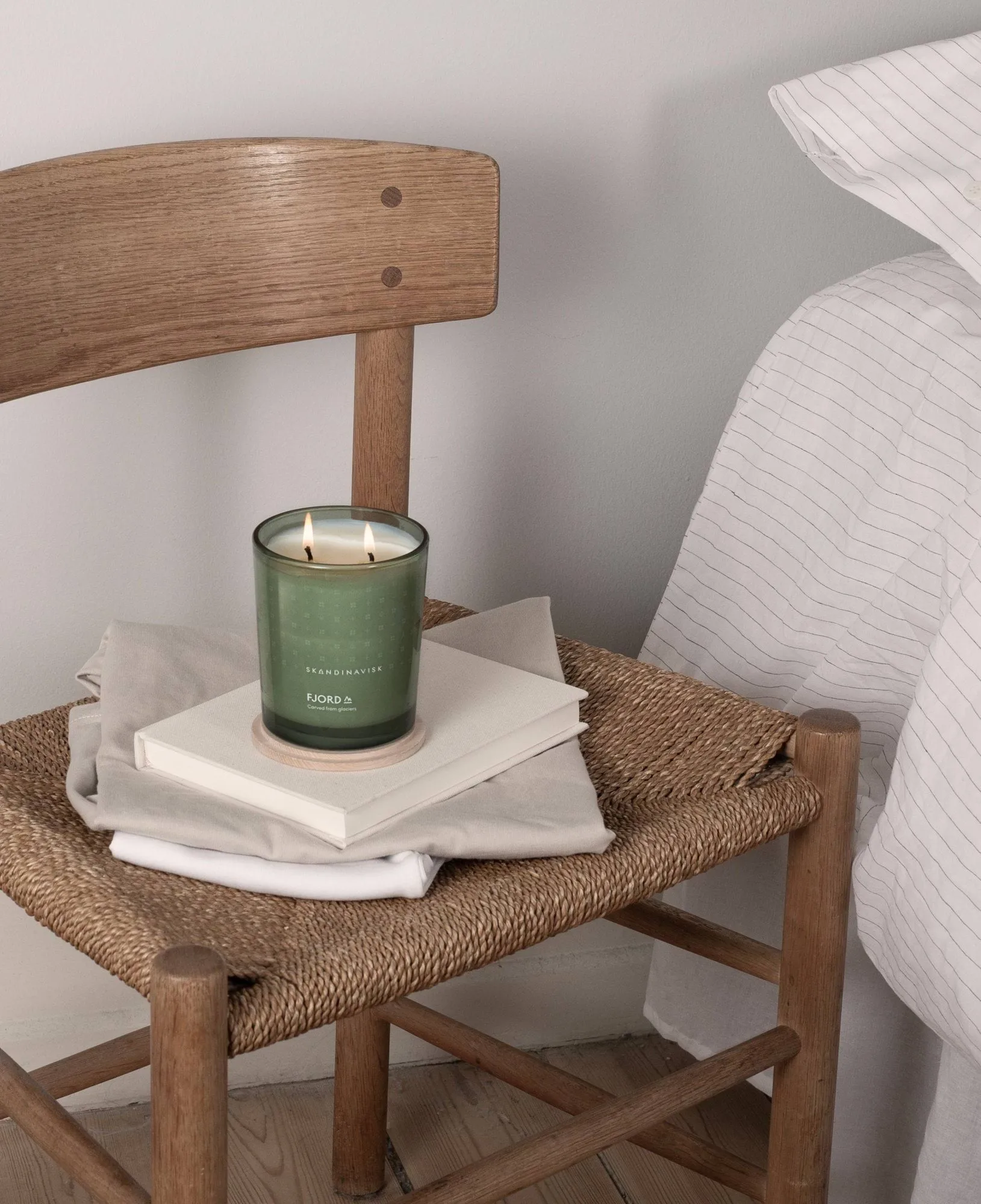 Fjord scented candle, 350 g, 2 wicks Skandinavisk