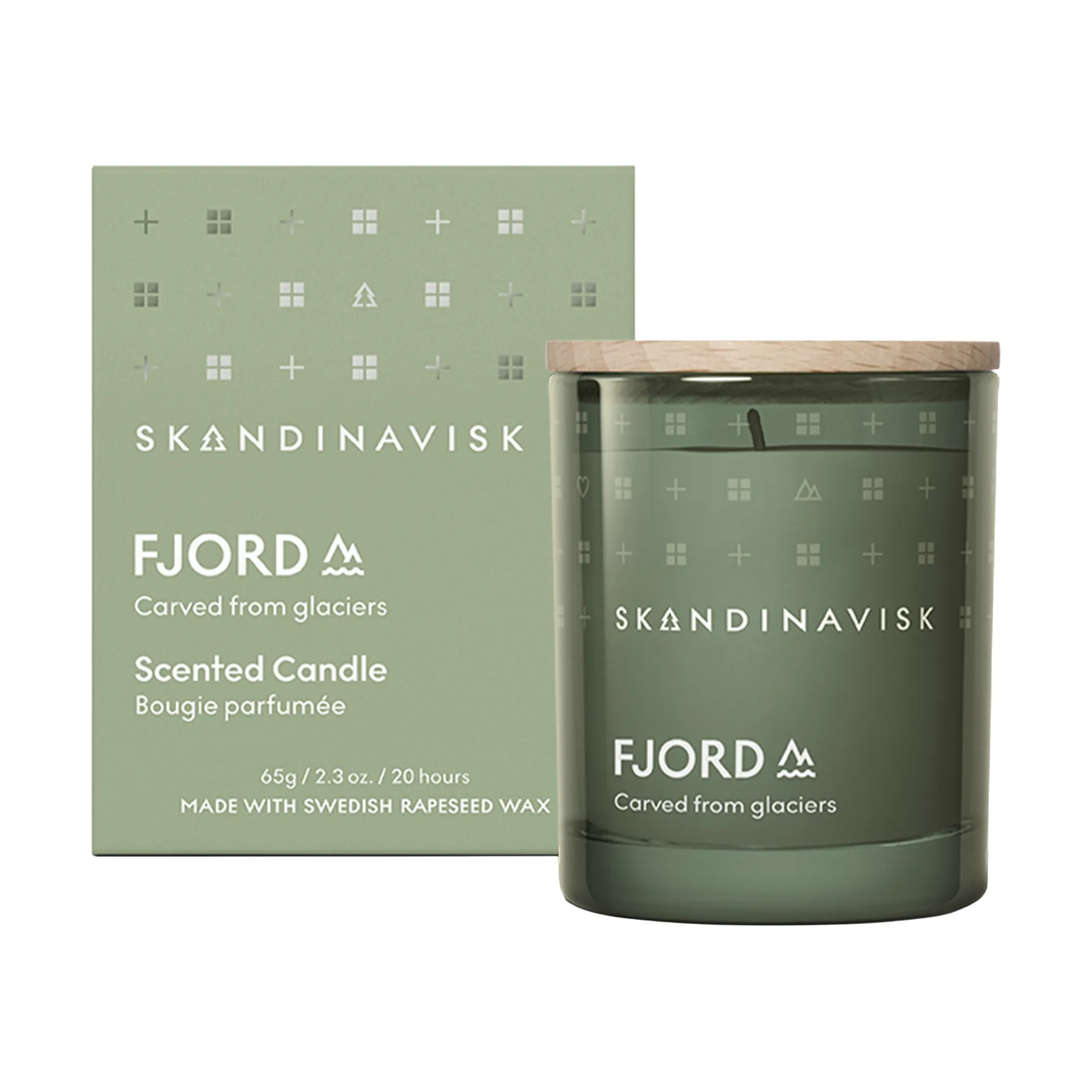 Fjord scented with lid, 65 g Skandinavisk