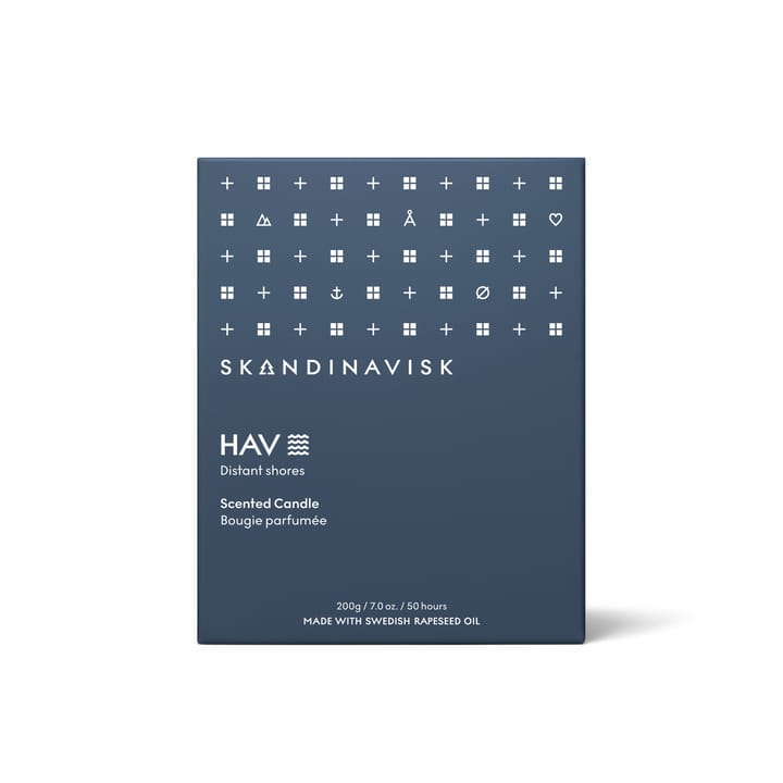 Hav scented candle with lid - 200 g - Skandinavisk