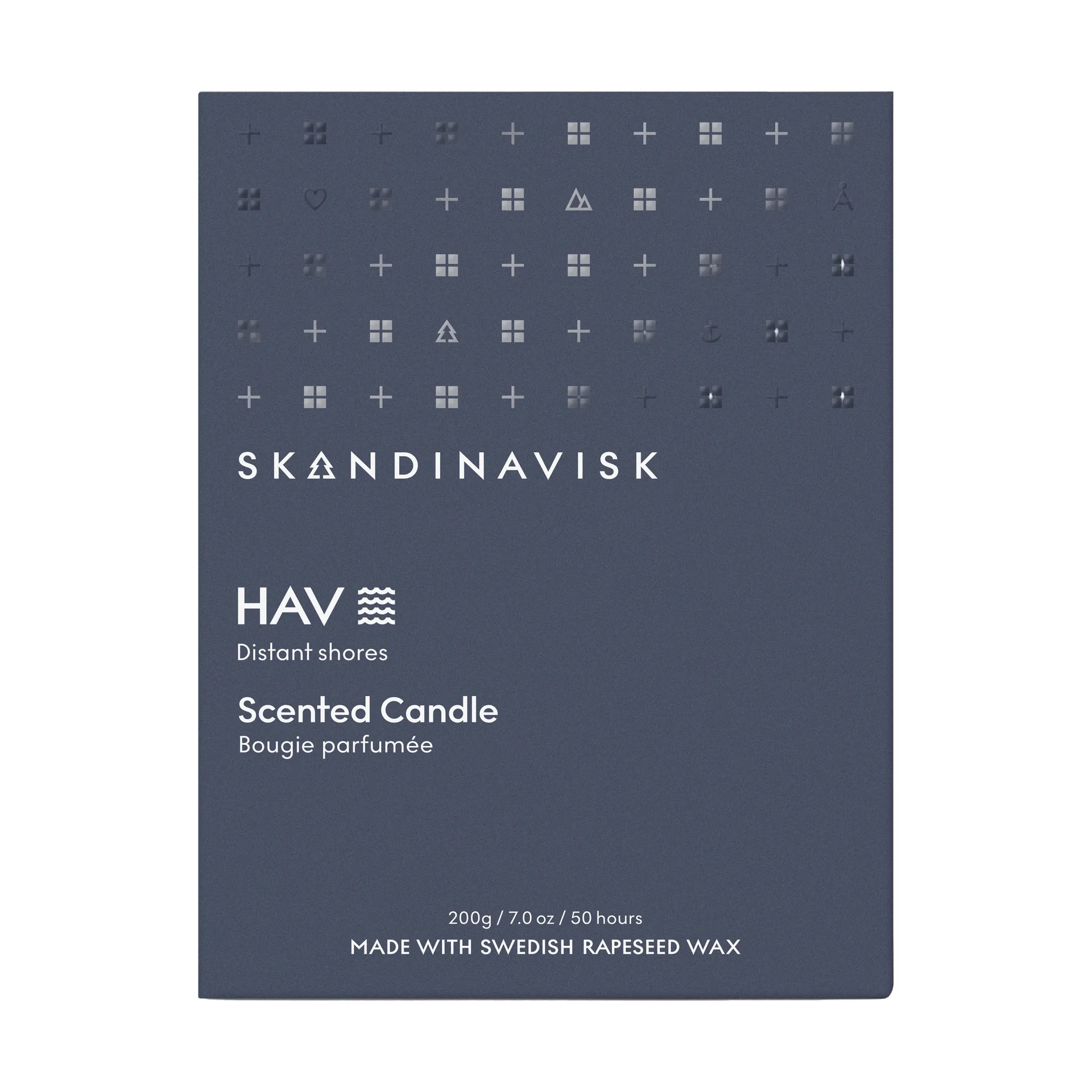 Hav scented candle with lid, 200 g Skandinavisk