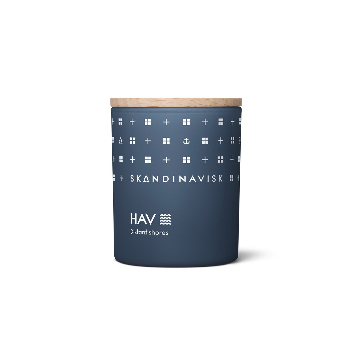 Skandinavisk Hav scented candle with lid 65 g | Scandinavian Design | Scented candles & diffusers | Blue