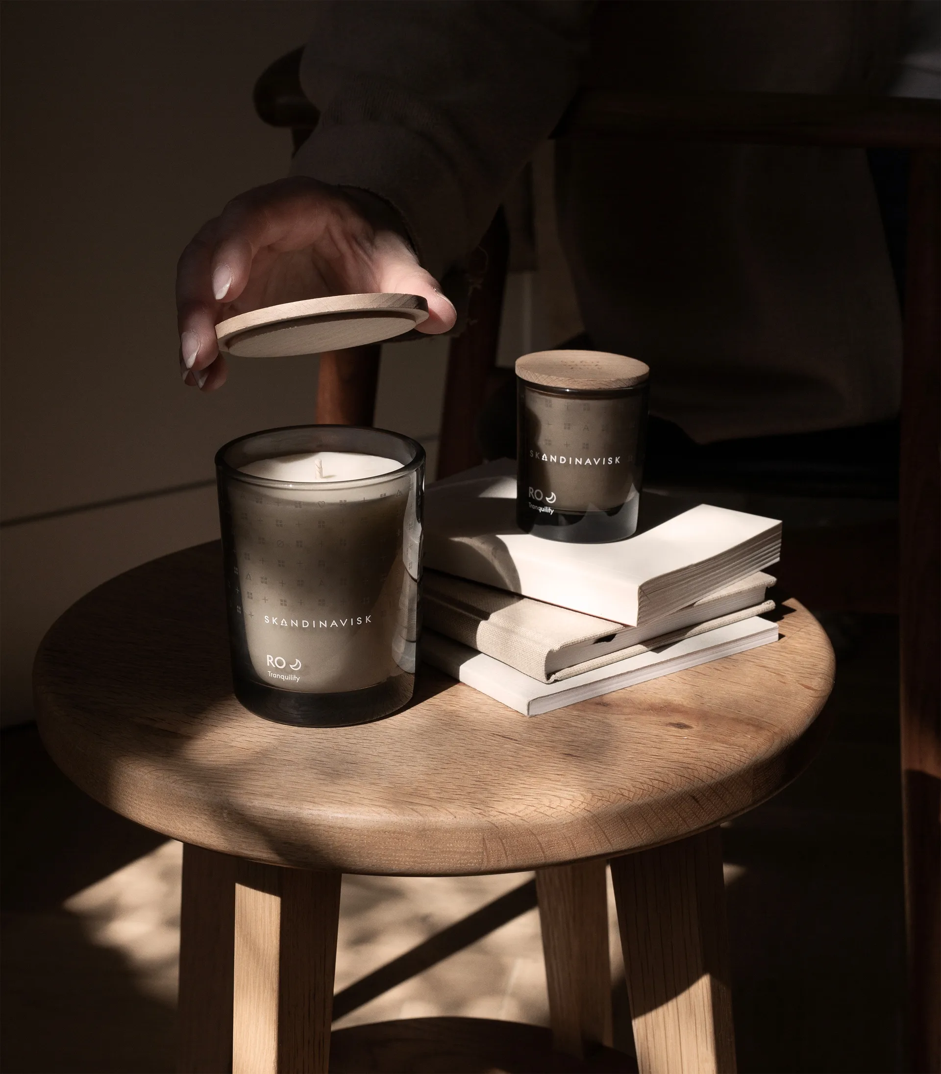 Hav scented candle with lid, 65 g Skandinavisk