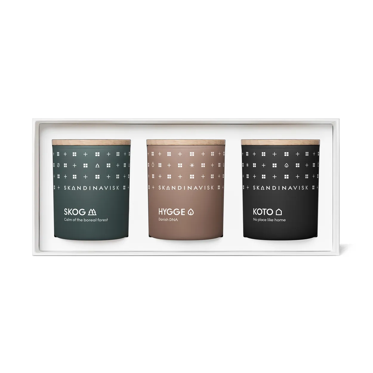 Skandinavisk Hibernation scented gift set mini 3 pieces