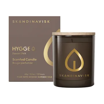 Hygge Gold Symbol scented candle - 65 g - Skandinavisk