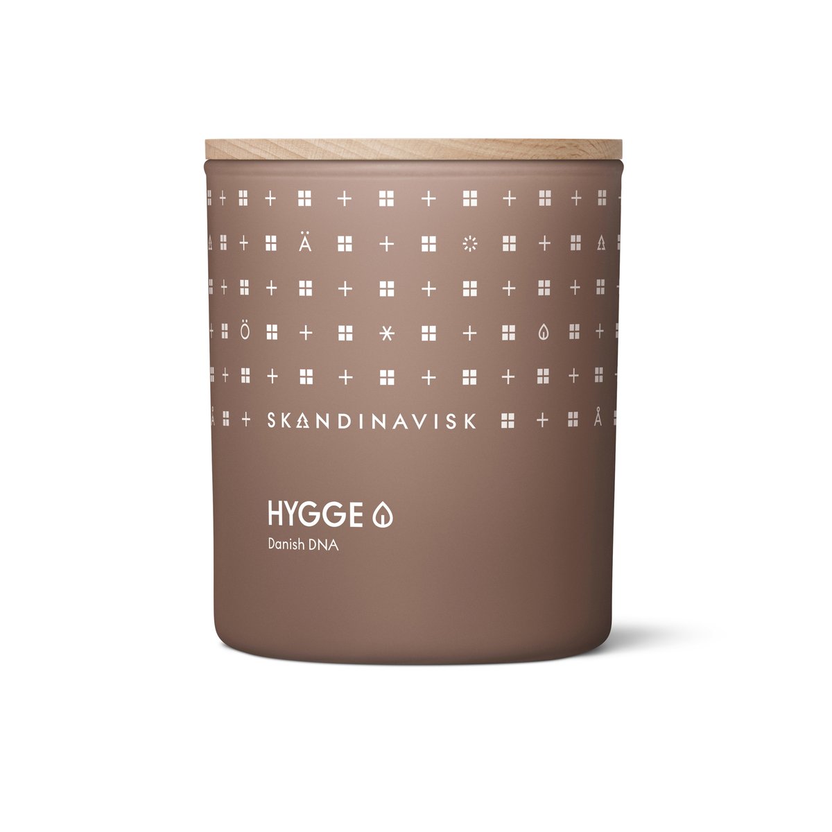 Skandinavisk Hygge scented candle with lid 200 g