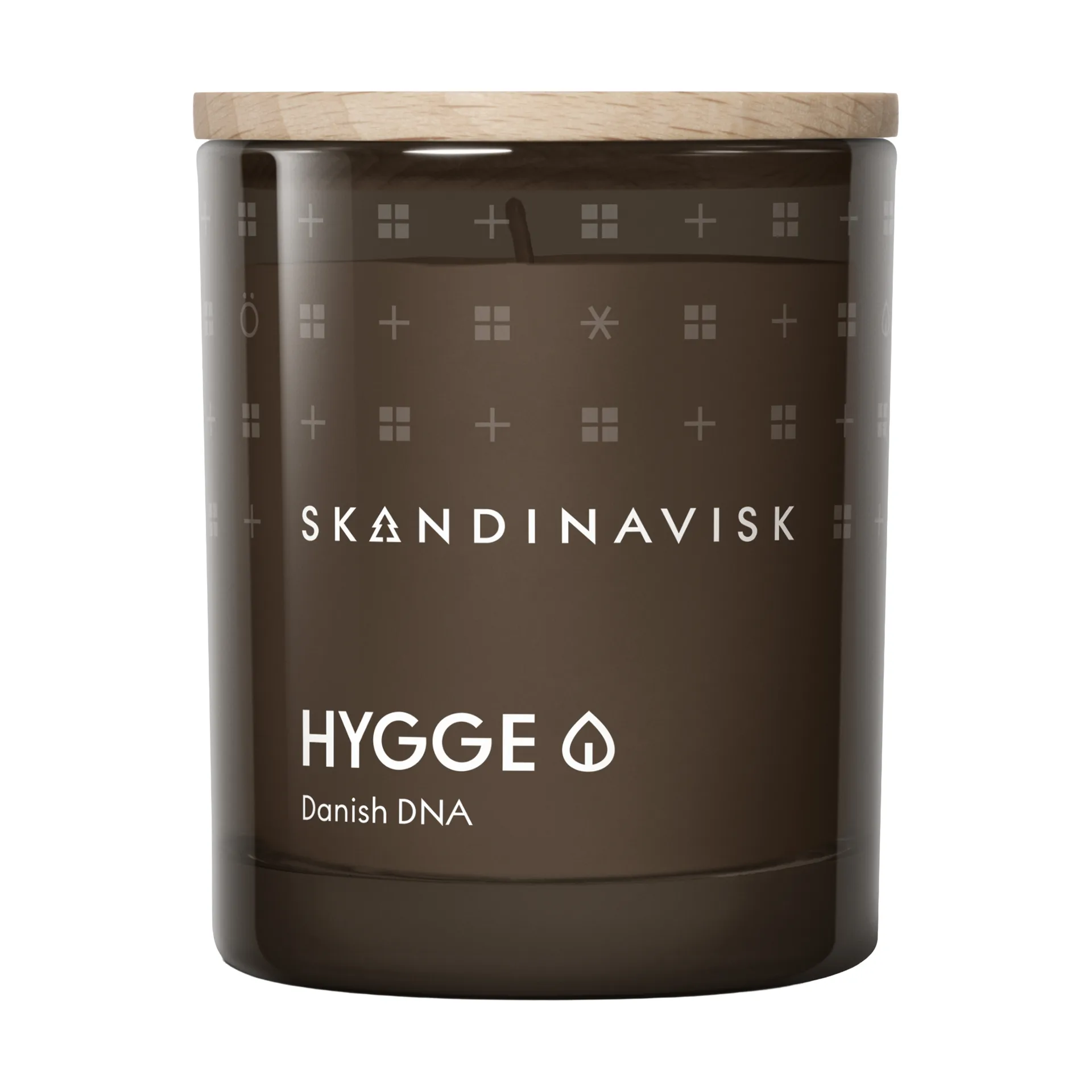 Hygge scented candle with lid, 65 g Skandinavisk
