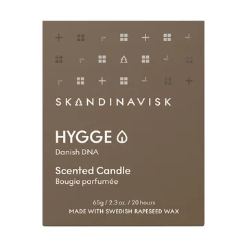Hygge scented candle with lid - 65 g - Skandinavisk