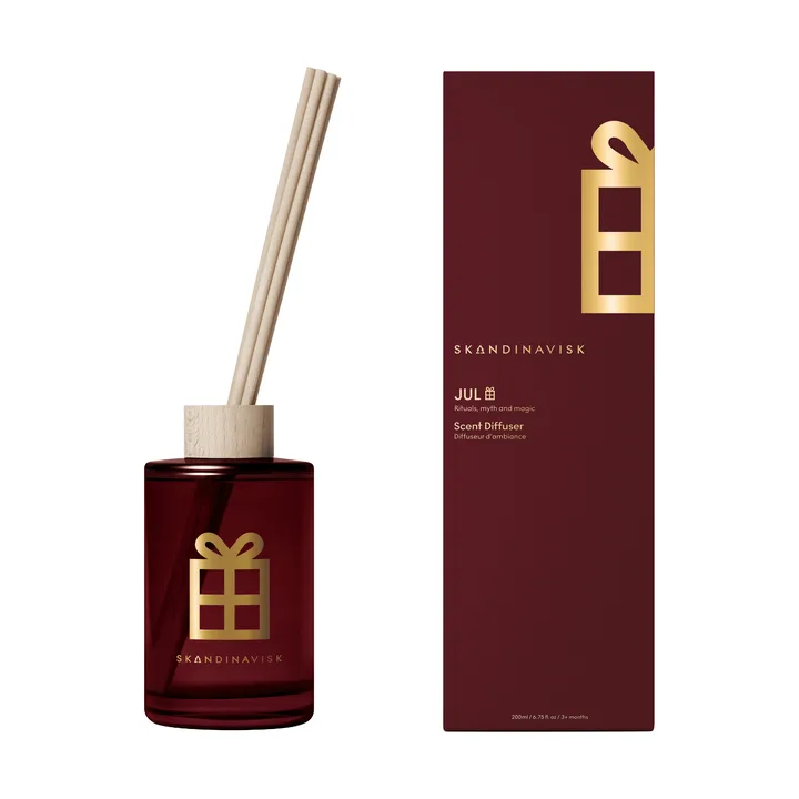 Jul Gold Symbol reed diffuser - 200 ml - Skandinavisk