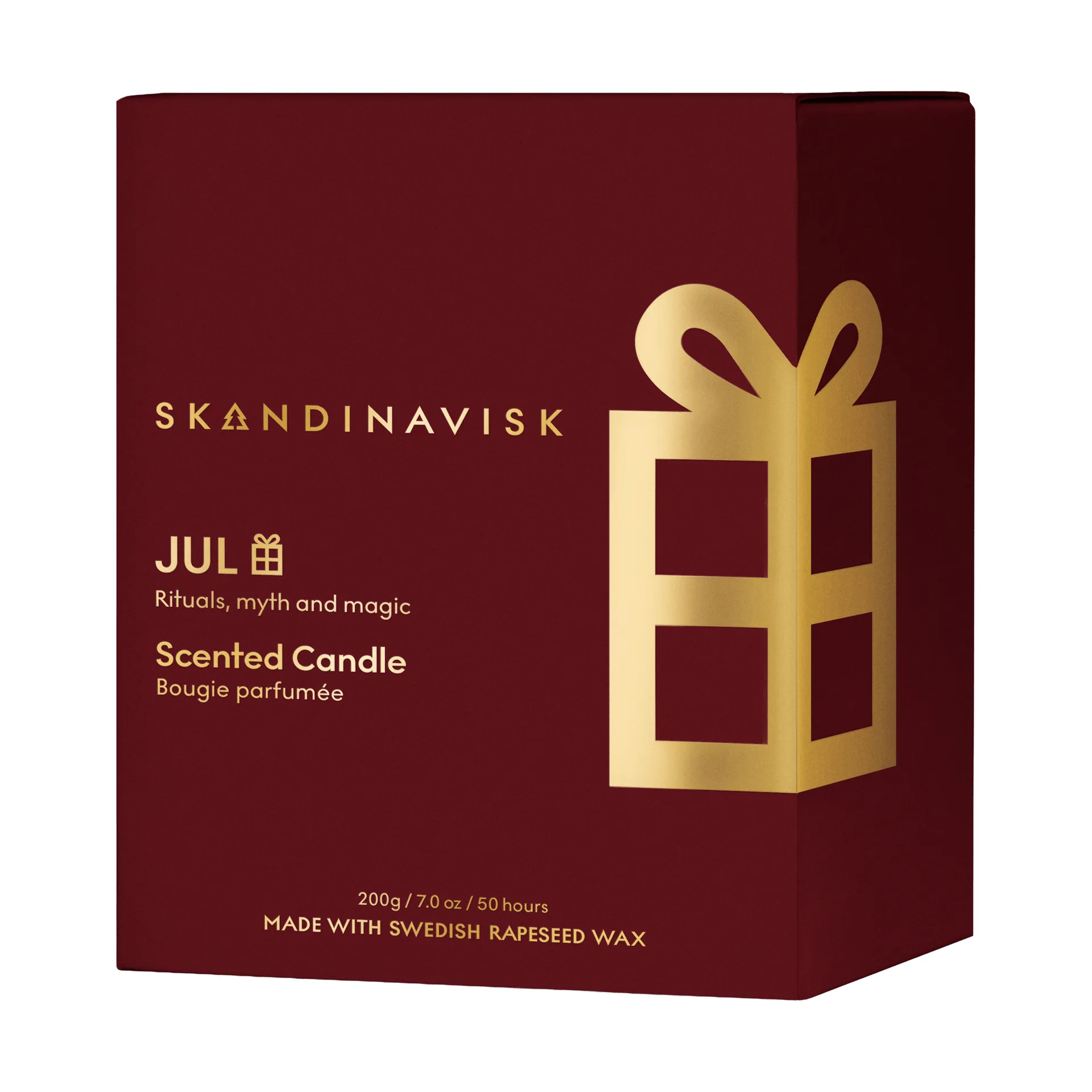 Jul Gold Symbol scented candle, 200 g Skandinavisk