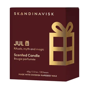 Jul Gold Symbol scented candle - 65 g - Skandinavisk