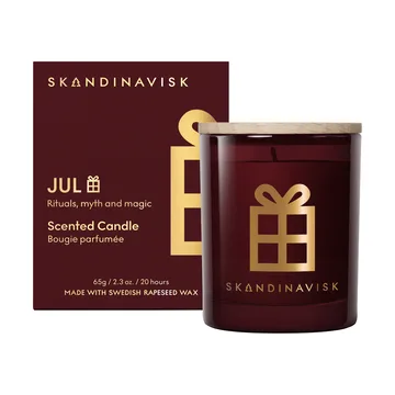 Jul Gold Symbol scented candle - 65 g - Skandinavisk