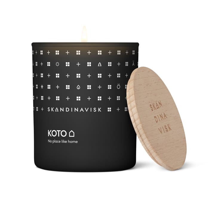 Koto scented candle with lid - 200 g - Skandinavisk