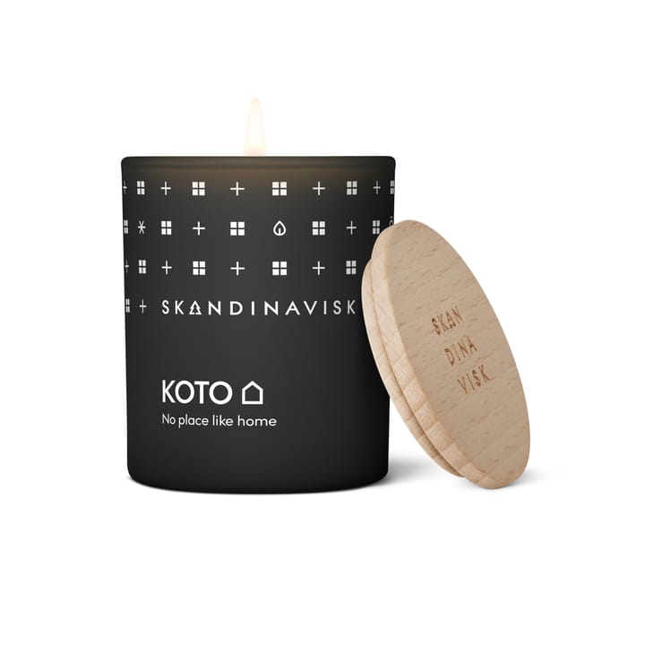 Koto scented candle with lid - 65 g - Skandinavisk