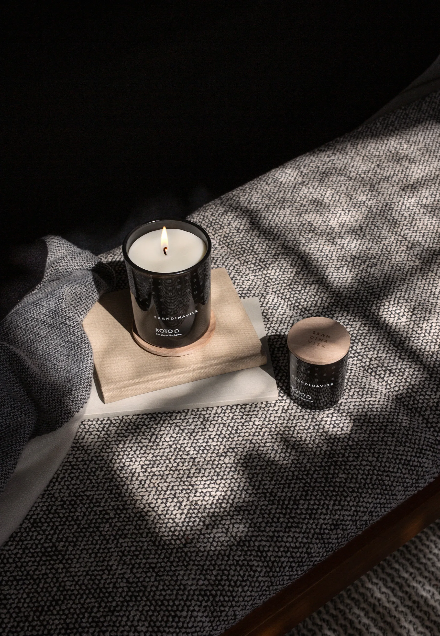 Koto scented candle with lid, 65 g Skandinavisk