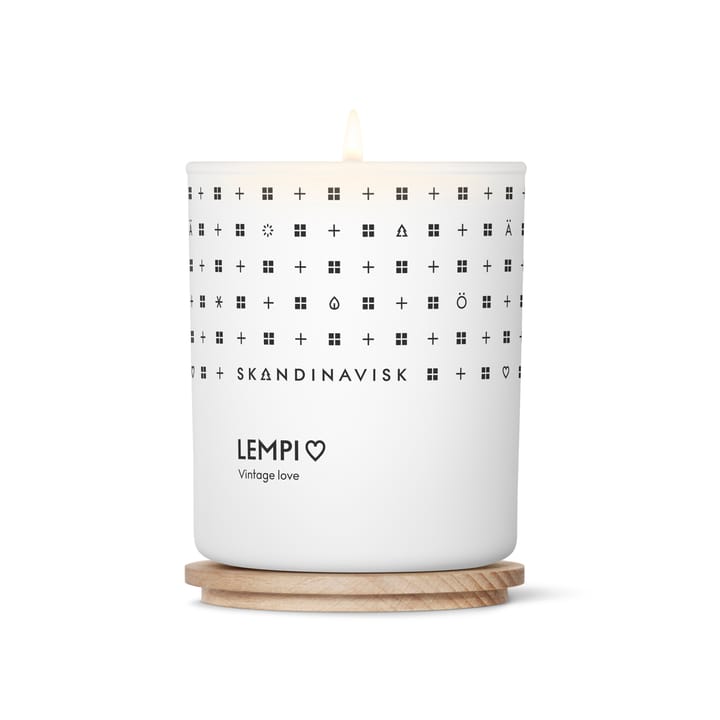 Lempi scented candle with lid - 200 g - Skandinavisk