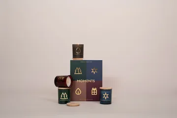 Moments scented candle gift set 4 pieces - 65 g - Skandinavisk