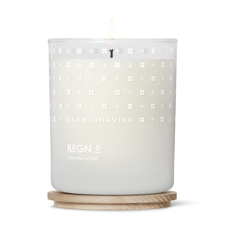 Rain scented candle with lid - 200 g - Skandinavisk