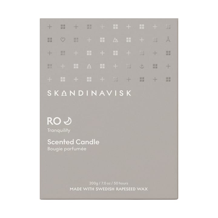 Ro scented candle with lid, 200 g Skandinavisk