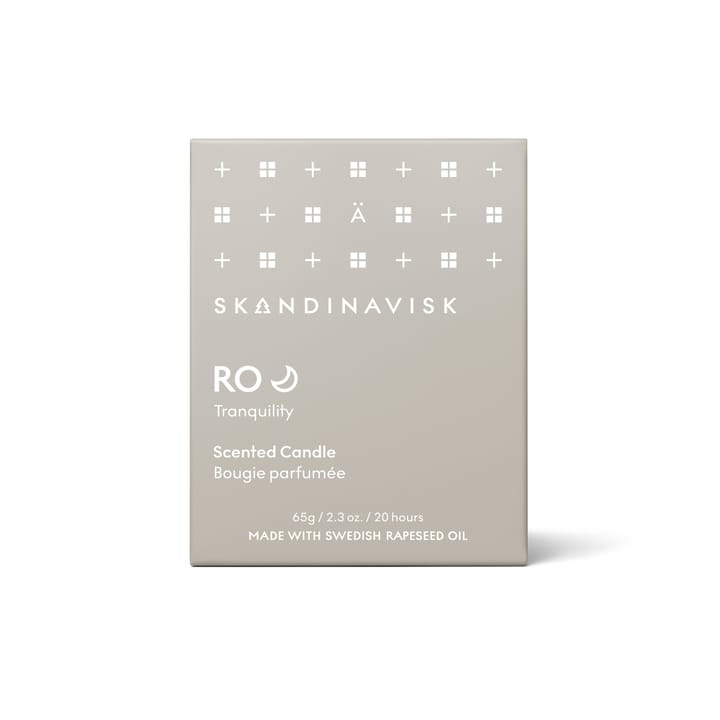 Ro scented candle with lid - 65 g - Skandinavisk