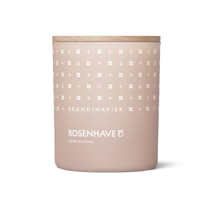 Rosenhave scented candle with lid - 200 g - Skandinavisk