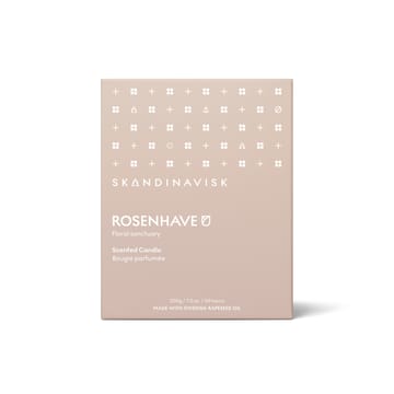 Rosenhave scented candle with lid - 200 g - Skandinavisk