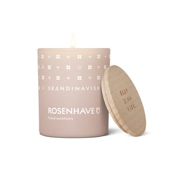 Rosenhave scented candle with lid - 65 g - Skandinavisk